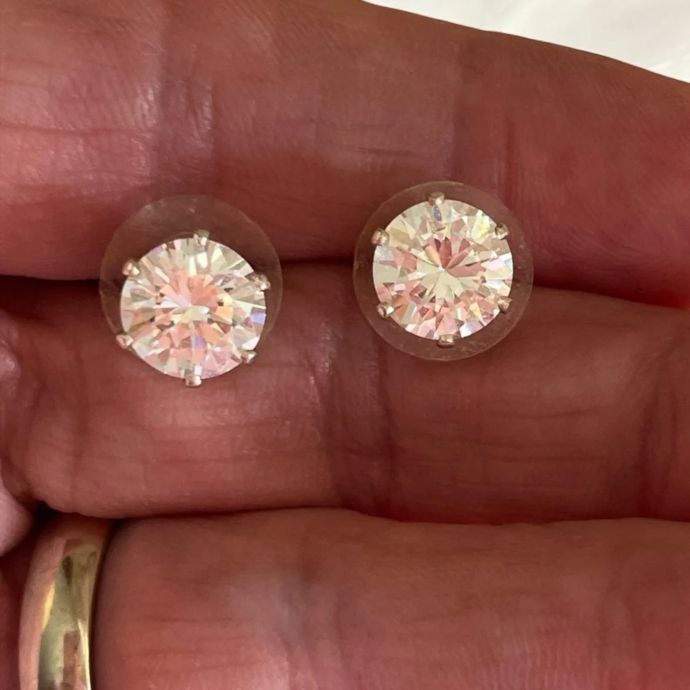 Beautiful CZ Stud Earrings